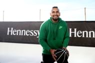 Pop-Up NBA Basketball Court Installed At Bondi Beach - Source: Getty